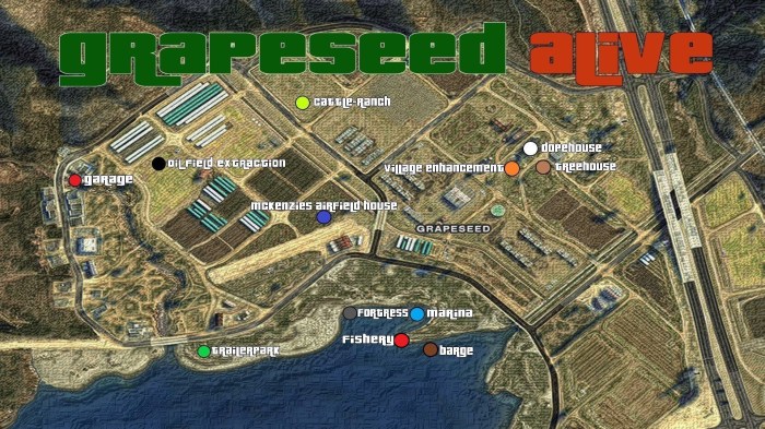 Grapeseed gta 5 location