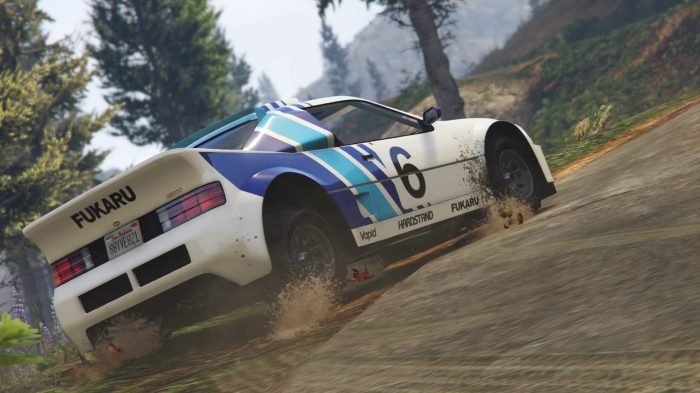 Gta v online rally race