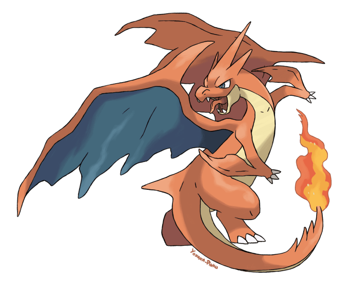 Pokemon m charizard y