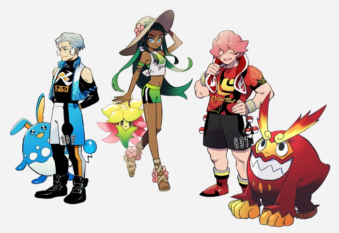 Gym leaders in fire red