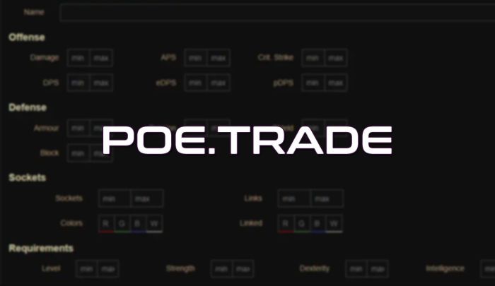 How to sell in poe trade