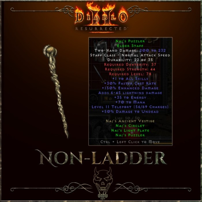 Diablo 2 teleport staff