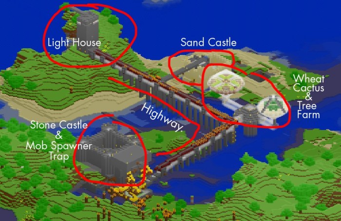 Minecraft map my world