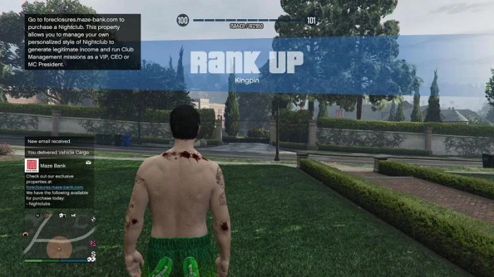 How to rank up gta online