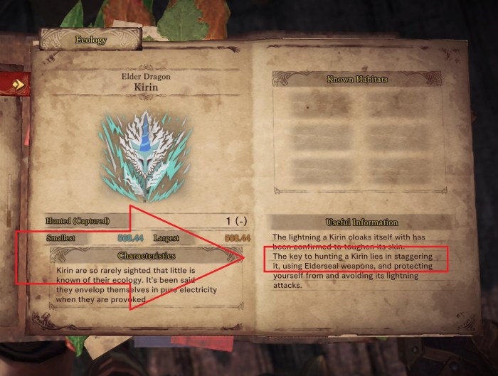 Effects list iceborne weapon hunter monster elder seal weapons including feature guide