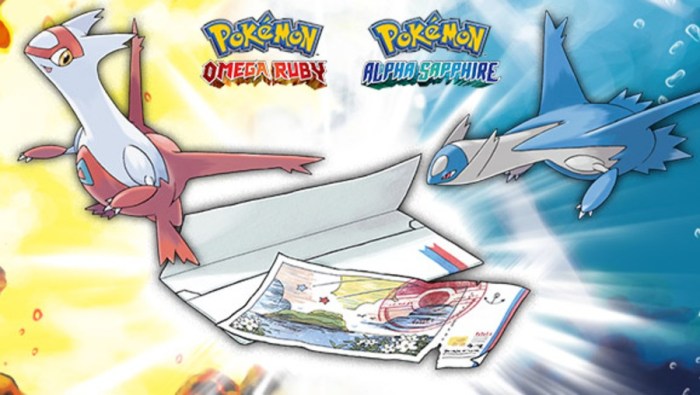 Pokemon oras eon ticket