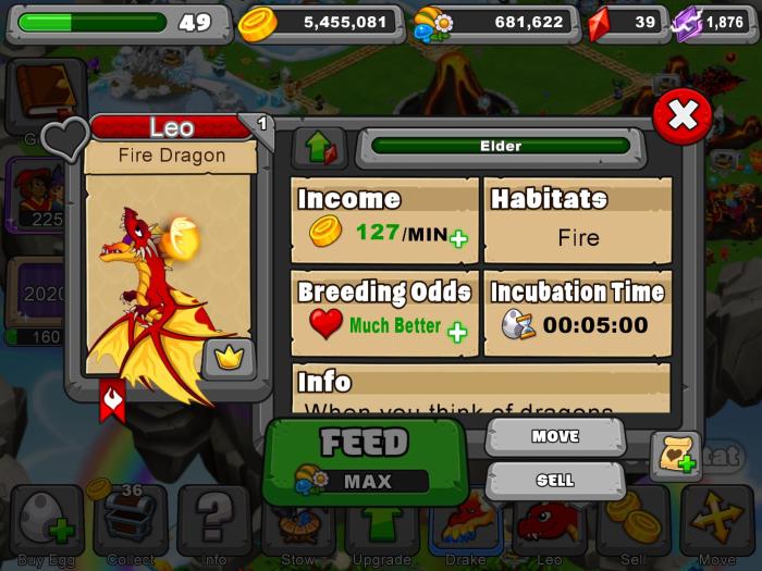 Max level in dragonvale