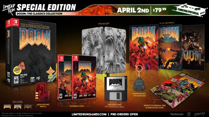 Switch limited run games