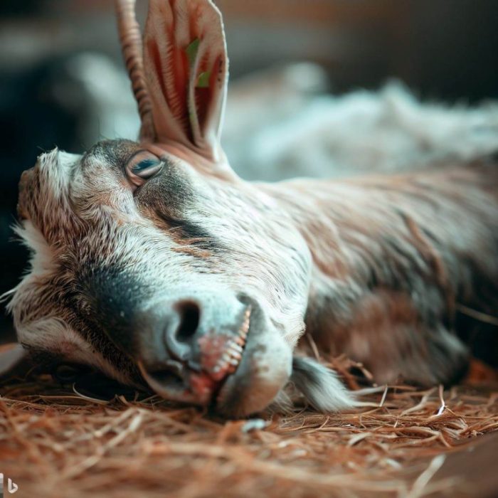 How to save a dying goat