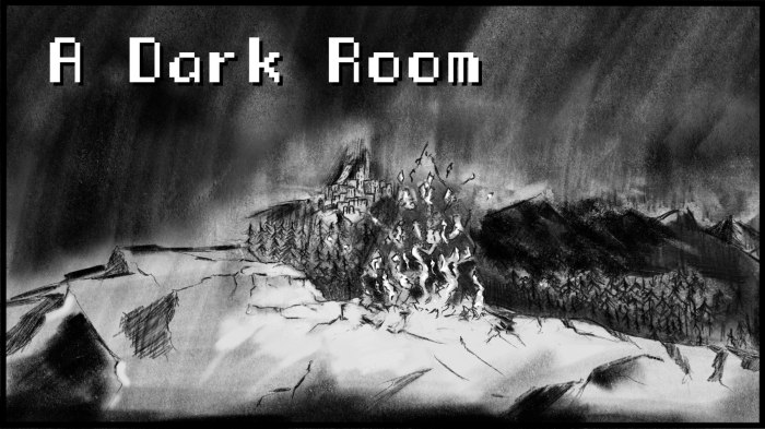 A dark room game guide