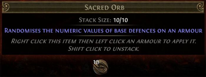 How to unlock sacred orb