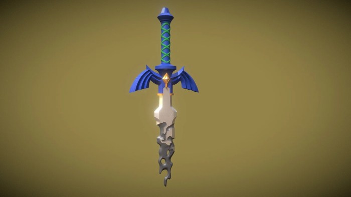 Decayed master sword totk