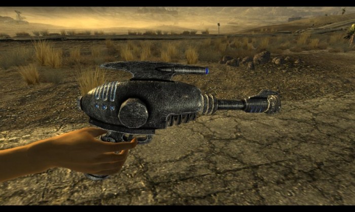 Vegas fallout alien blaster