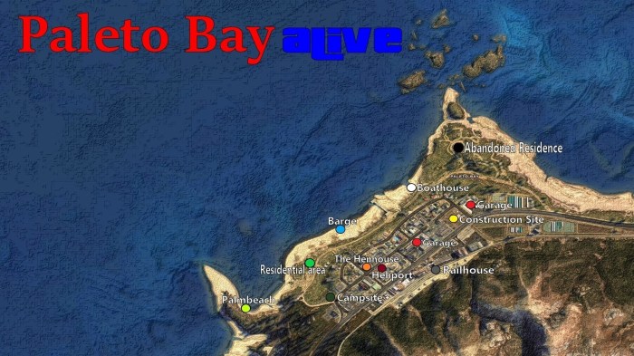 Paleto bay gta 5 map