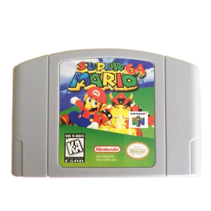 Super mario 64 cart