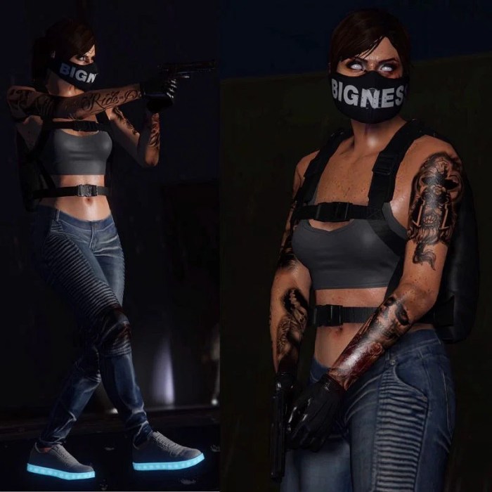 Gta v outfits online