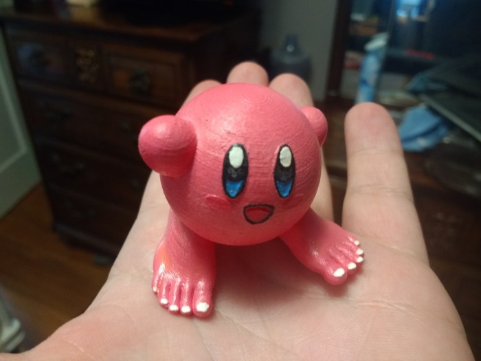 Kirby without his shoes