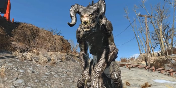 Fallout 4 deathclaw death