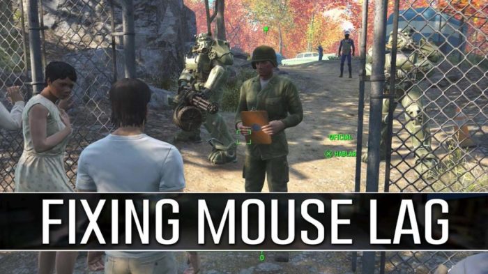 Fallout 4 mouse lag