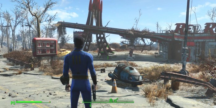 Fallout 4 ps4 3rd person