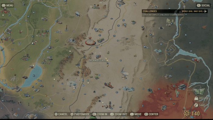 Fallout brahmin gamepedia california location