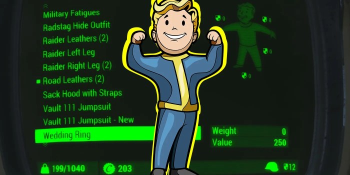 Carry weight fallout 4