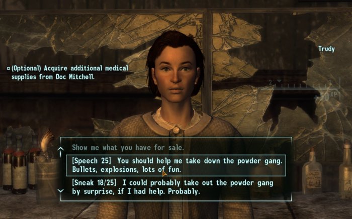 Trudy fallout vegas appearance biography gamepedia