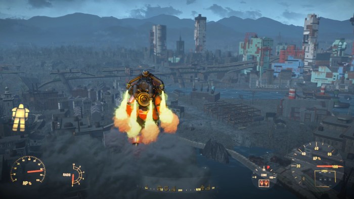 Fallout armor power jetpack