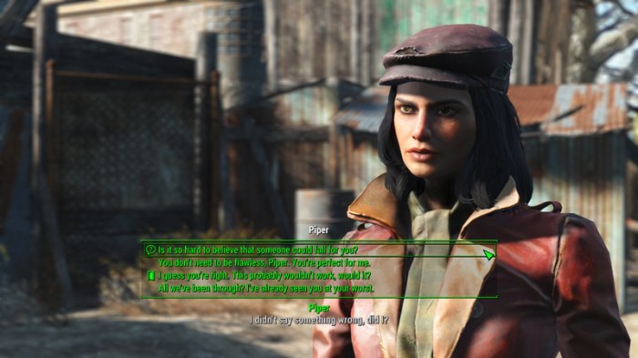 Fallout 4 dialogue glitch