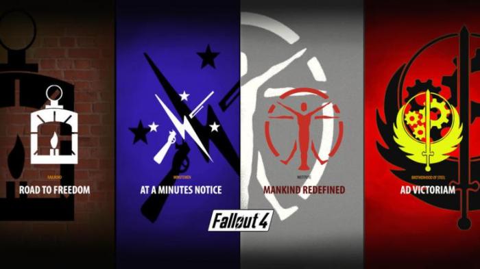 Fall out 4 factions