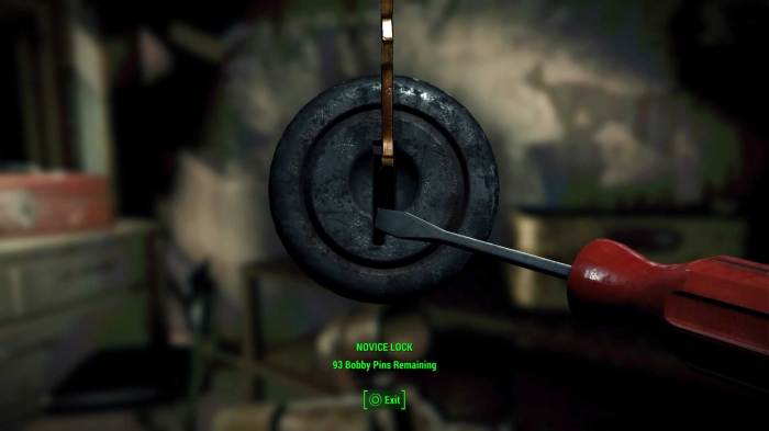 Fallout 4 lock picking