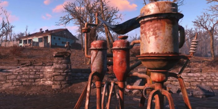 Fallout water reflections information