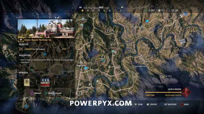 Far cry 5 all outposts