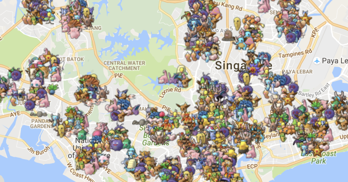 Pokemon go shiny map
