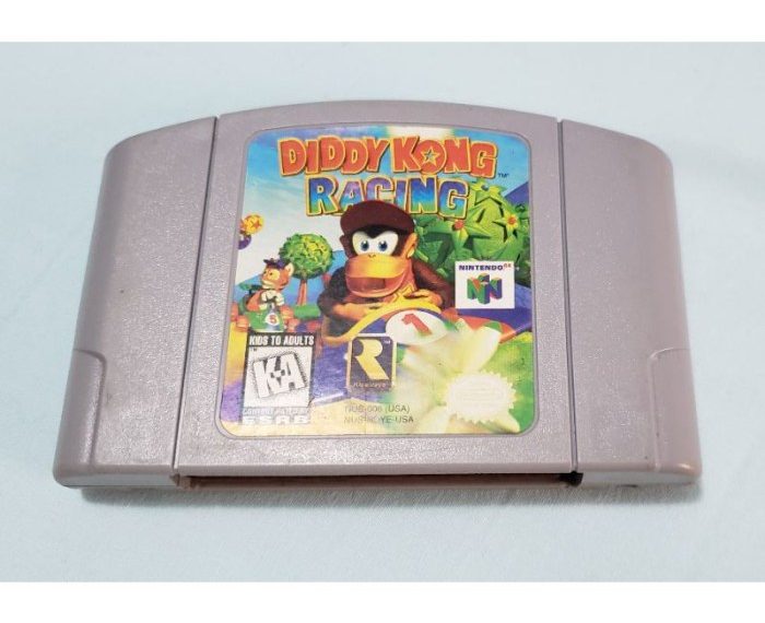Kong racing diddy box cover nintendo front mobygames covers scan vgcollect