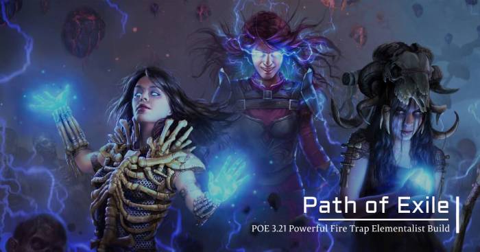 Path of exile fire trap