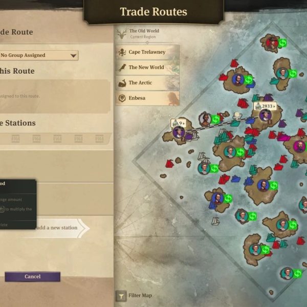 Anno 1800 routes trade set