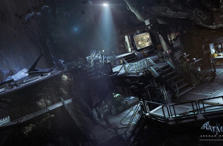 Arkham knight bat cave