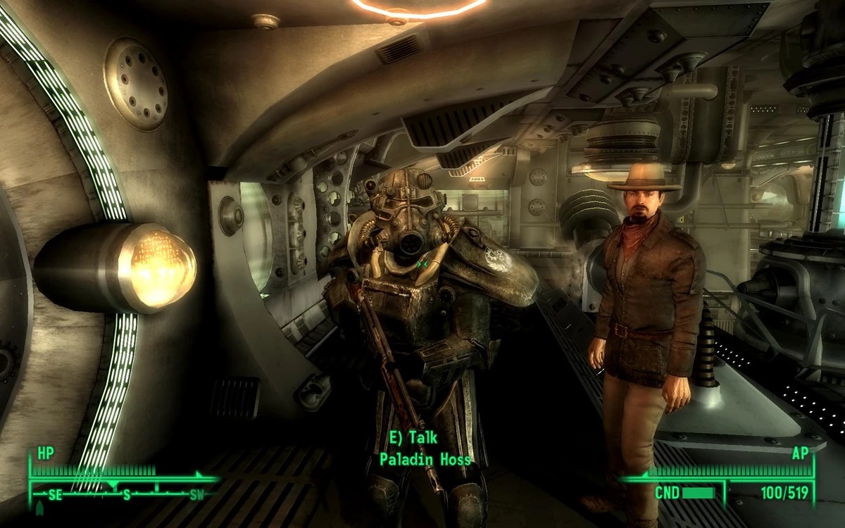 Paladin hoss fallout 3