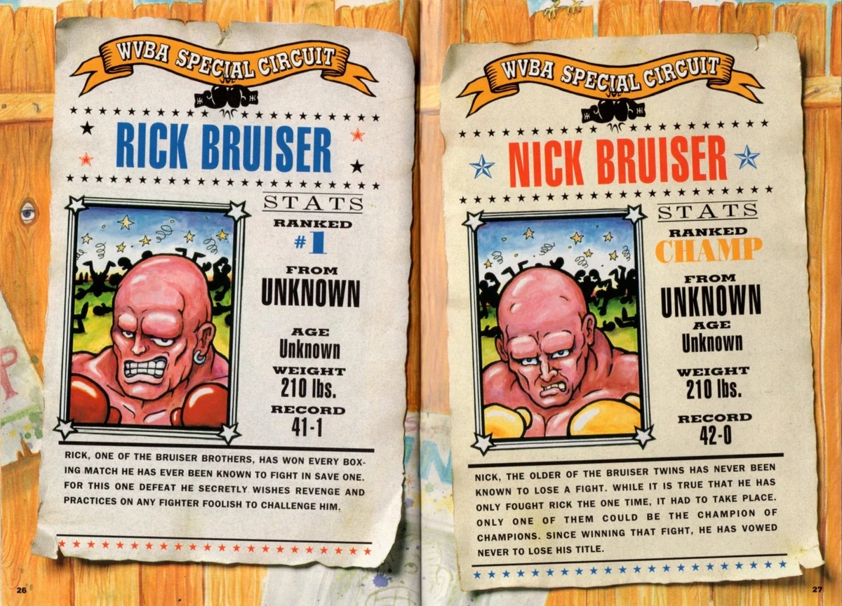 Punch out nick bruiser