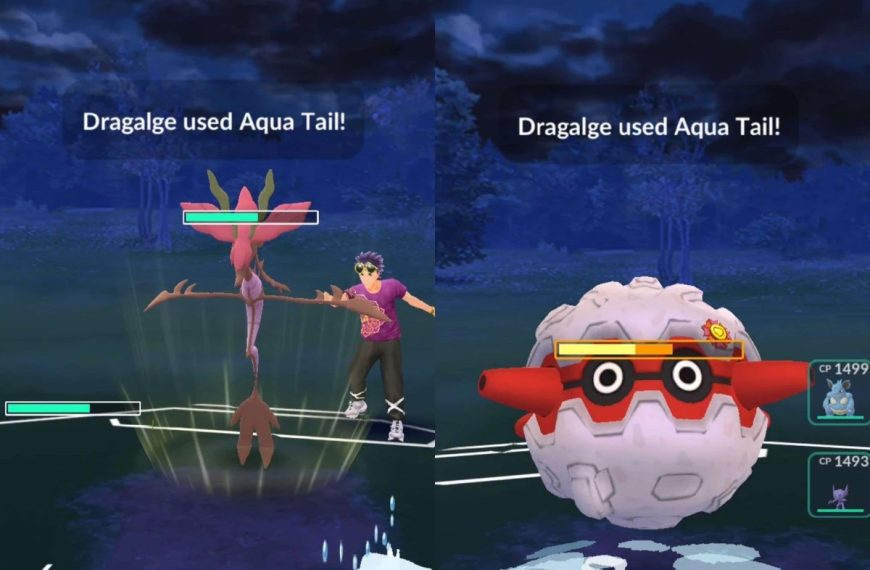 Aqua tail pokemon go