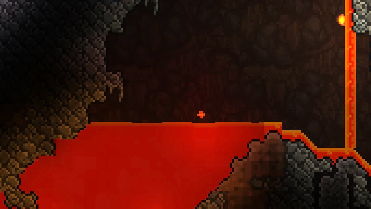 Terraria immune to lava