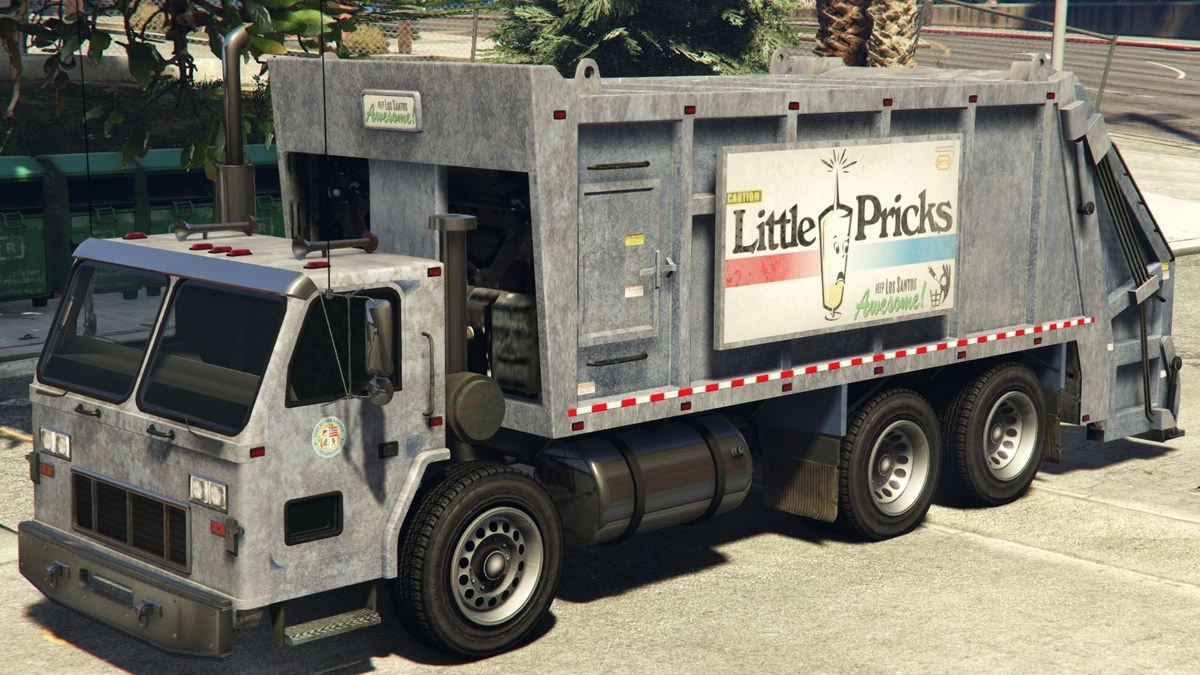 Gta v garbage truck heist