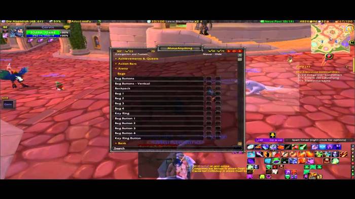 Move anything wow addon