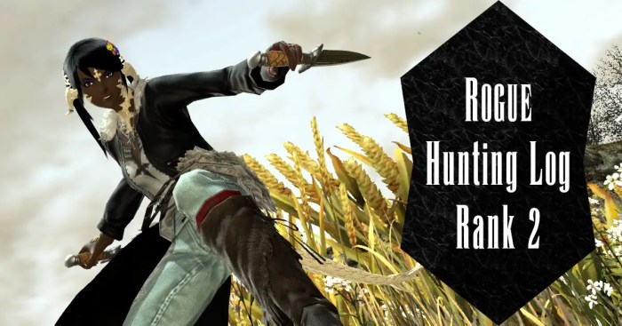 Ffxiv hunting log rogue