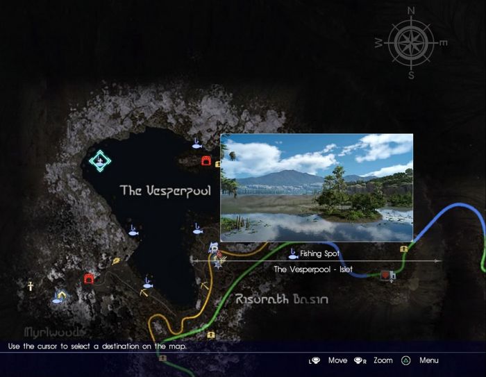 Fishing ffxv fantasy final xv locations