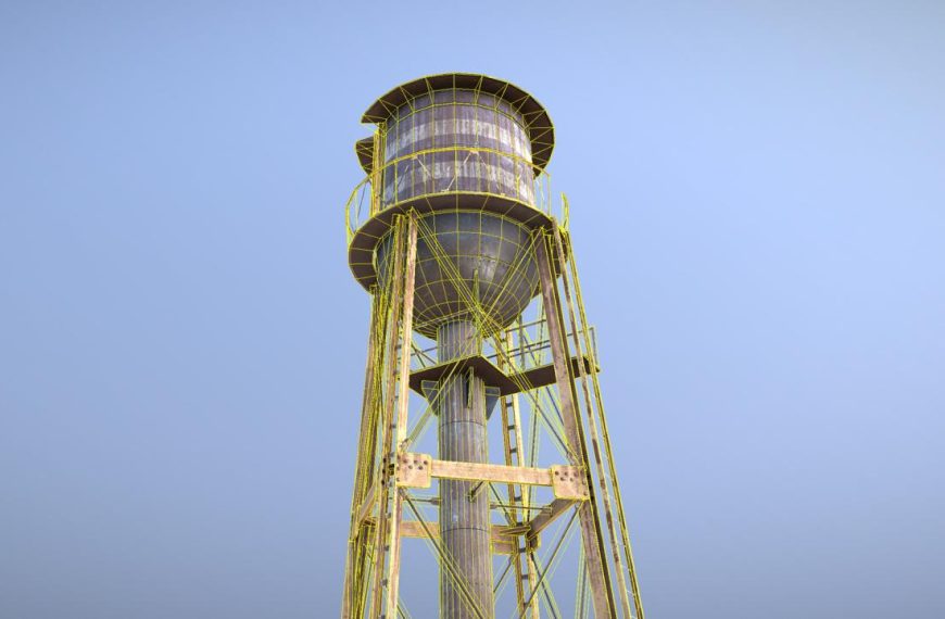 Gamers world water tower