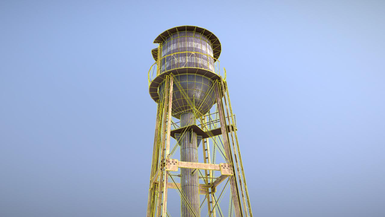 Gamers world water tower