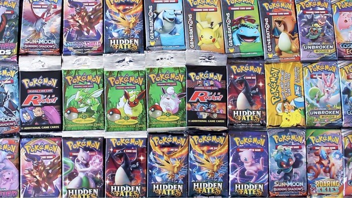 All pokemon booster packs