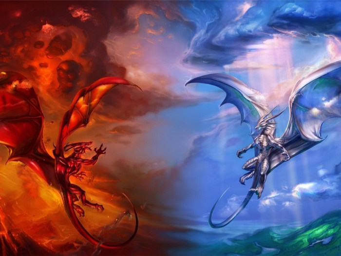 Dragon fire ice vs